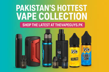 Premium Vape Devices & Pods in Pakistan – Shop Now at TheVapeGuys.pk