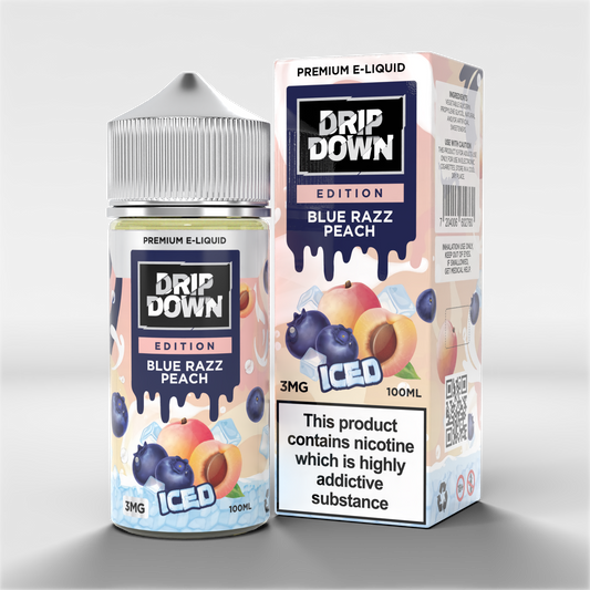 DRIPDOWN EDITION BLUE RAZZ PEACH ICE 100ML