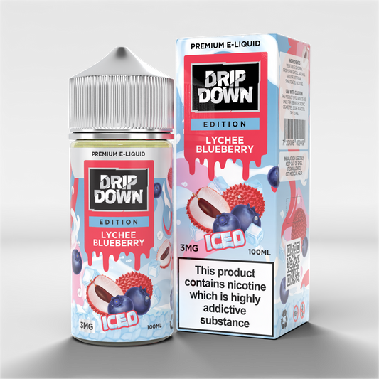 DRIPDOWN EDITION LYCHEE BLUEBERRY ICE 100ML