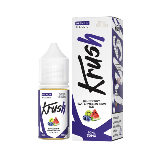 DRIPDOWN KRUSH SERIES SALT – BLUEBERRY WATERMELON KIWI ICE 30ML