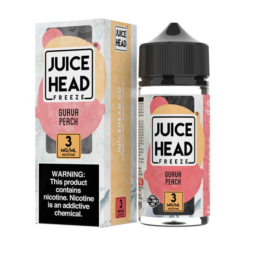 JUICE HEAD EXTRA FREEZE GUAVA PEACH 100ML