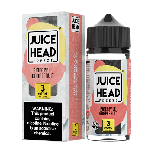 JUICE HEAD EXTRA FREEZE PINEAPPLE GRAPEFRUIT 100ML