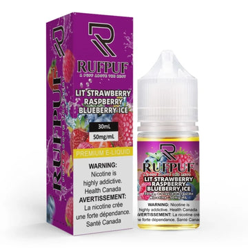 RUFPUF LIT STRAWBERRY RASPBERRY BLUEBERRY ICE 30ML