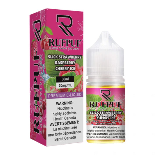 RUFPUF SLICK STRAWBERRY RASPBERRY CHERRY ICE 30ML