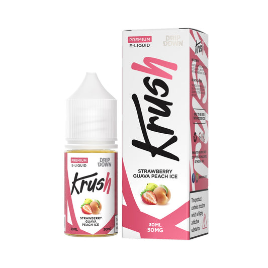 DRIPDOWN KRUSH STRAWBERRY GUAVA PEACH ICE 30ML
