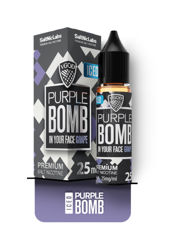 VGOD Purple Bomb Grape Iced Salt Nic 30ml Pakistan