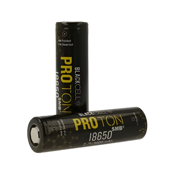 BlackCell Proton 18650 3000mAh 40A Vape Battery Pakistan