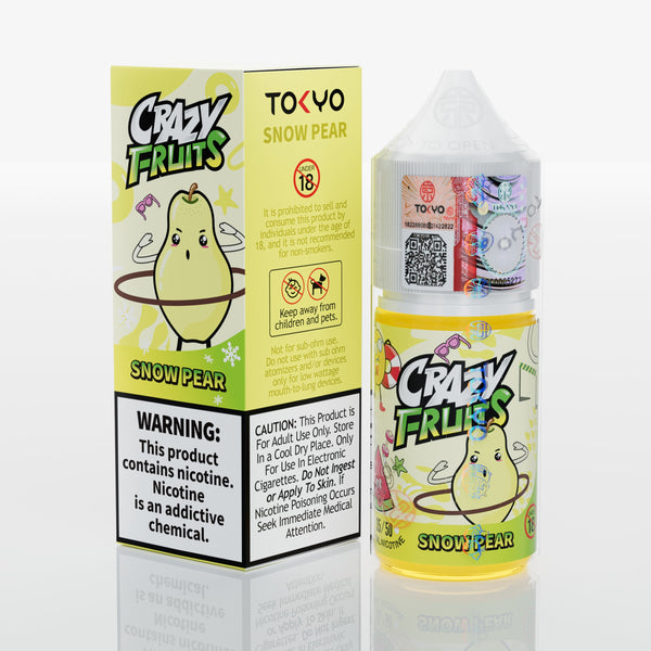 Tokyo Crazy Fruits Snow Pear Salt Nic 30ml Pakistan