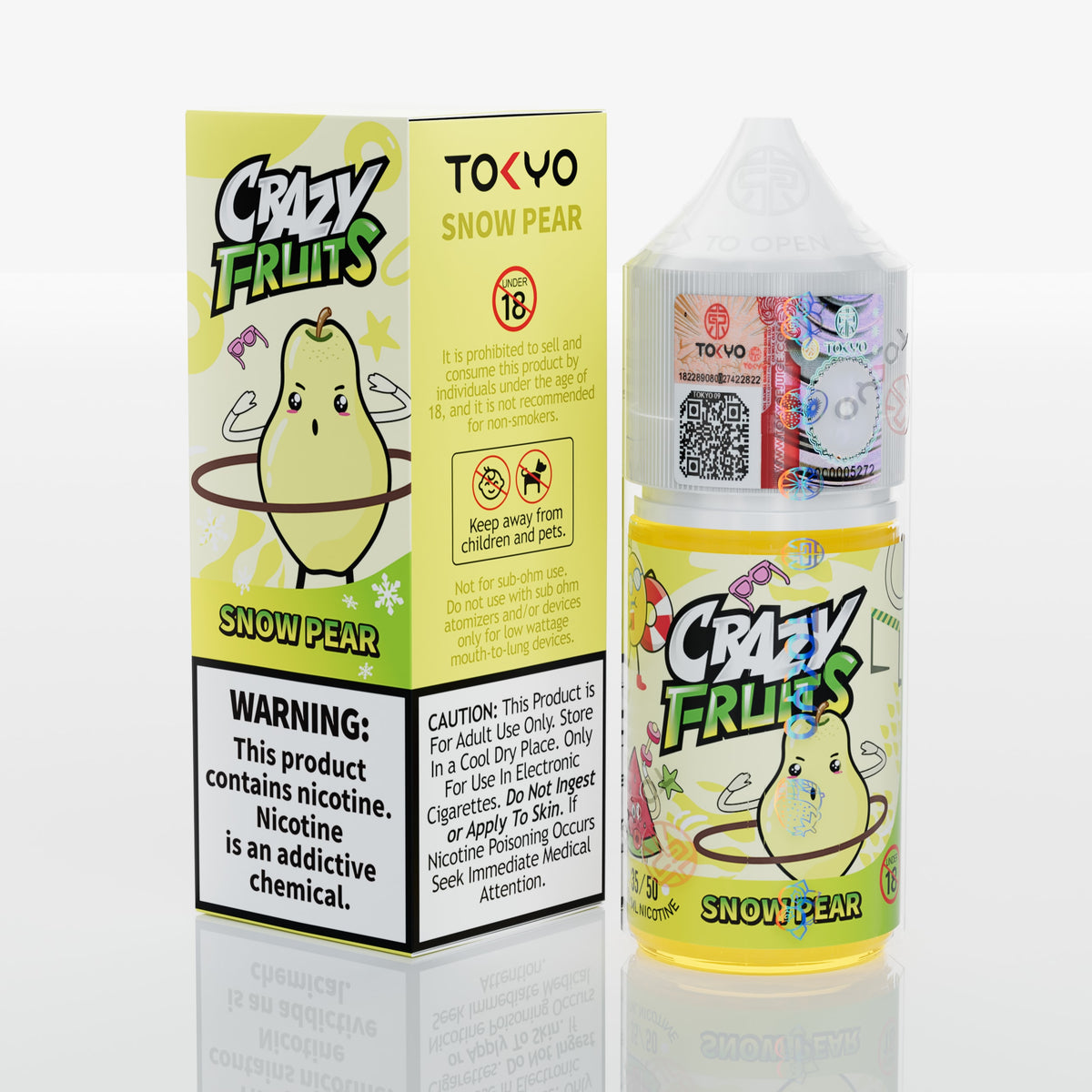 Tokyo Crazy Fruits Snow Pear 30ml 50mg Pakistan