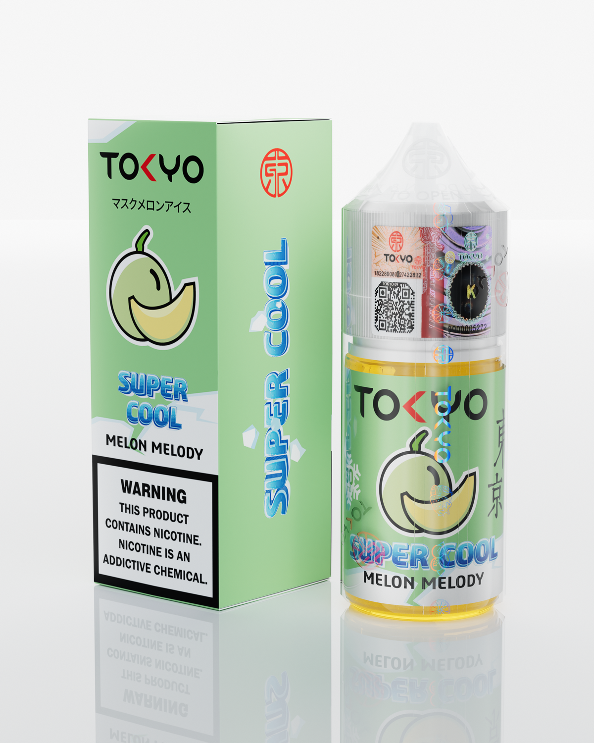 Tokyo Super Cool Melon Melody Salt Nic 30ml Pakistan