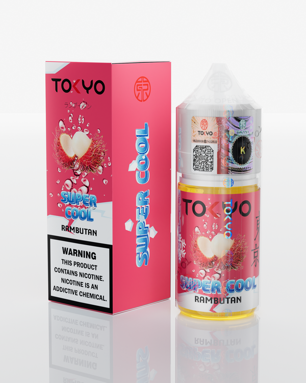 Tokyo Super Cool Rambutan Ice Salt Nic 30ml Pakistan