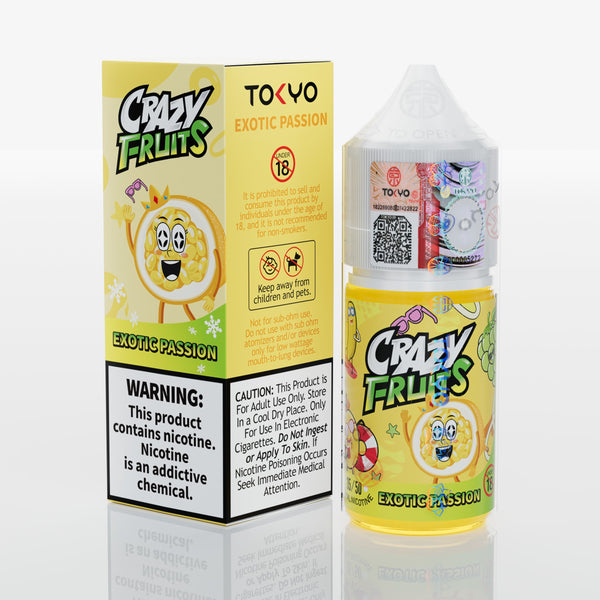 Tokyo Crazy Fruits Exotic Passion Salt Nic 30ml Pakistan