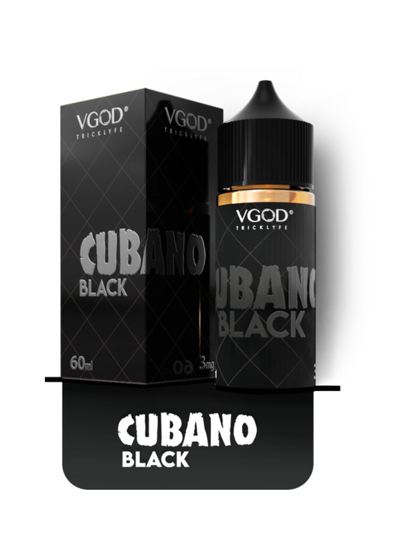 VGOD Cubano Black Tobacco 60ml Freebase Pakistan