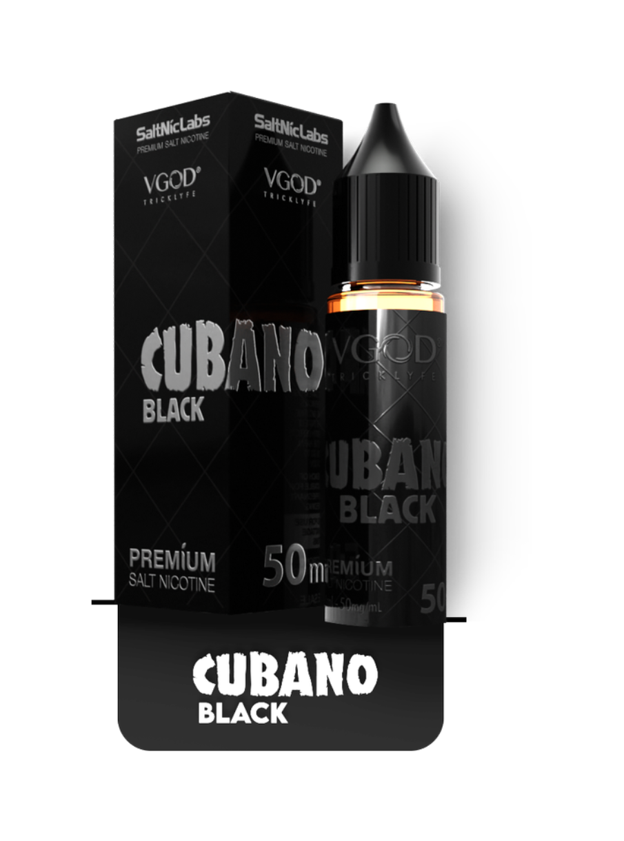 VGOD Cubano Black Salt Nic 30ml Pakistan