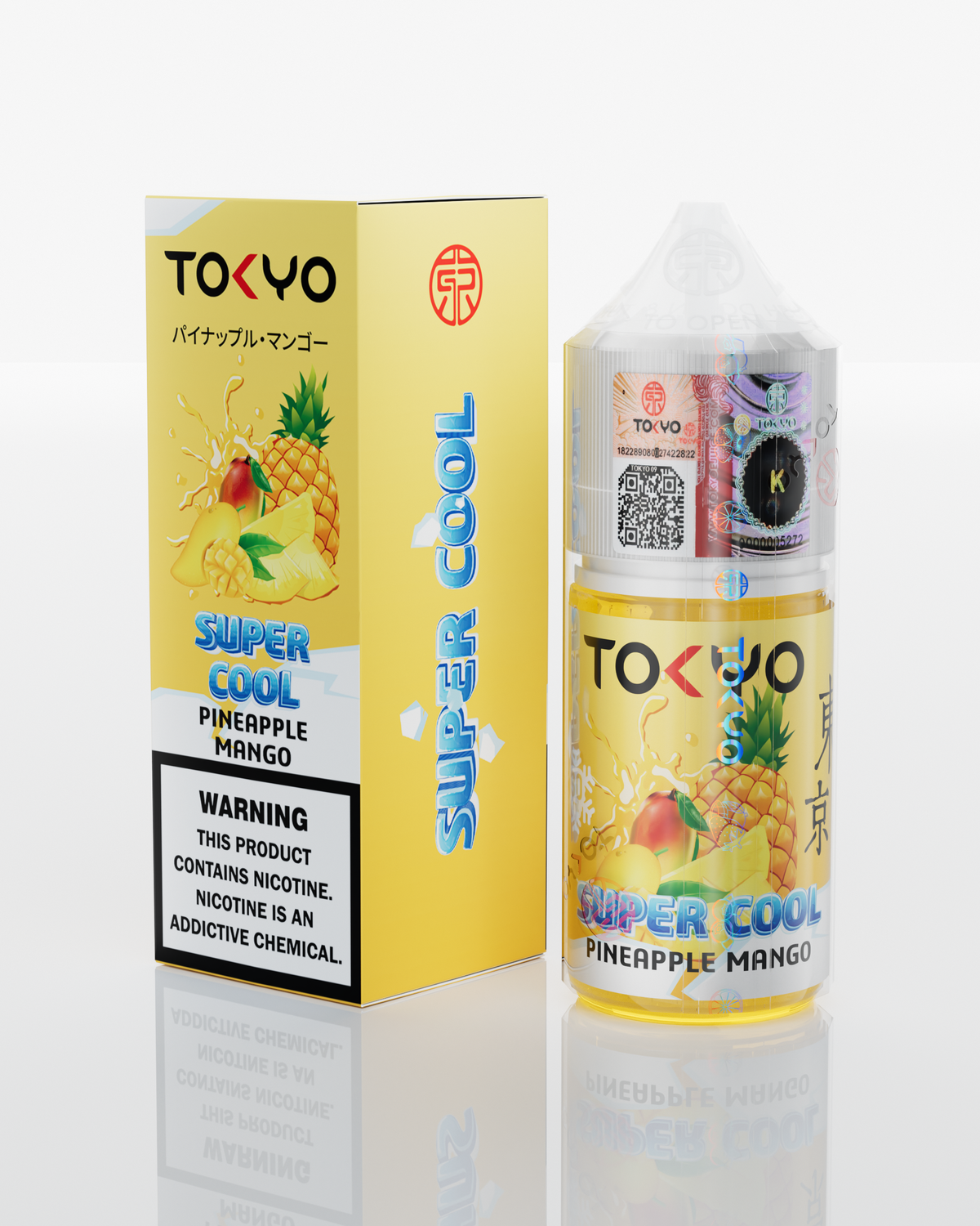 Tokyo Super Cool Pineapple Mango 30ml 60mg Pakistan