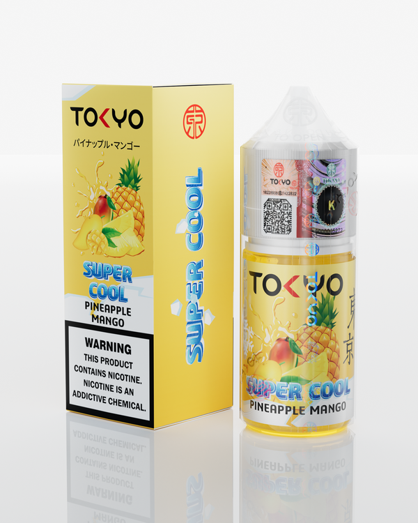 Tokyo Super Cool Pineapple Mango Salt Nic 30ml Pakistan