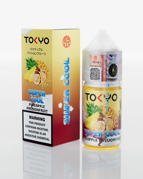 Tokyo Super Cool Pineapple Passion Fruit Salt Nic 30ml Pakistan