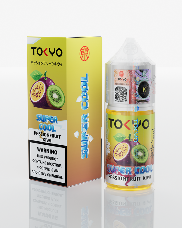 Tokyo Supercool Passionfruit Kiwi Salt Nic 30ml Pakistan