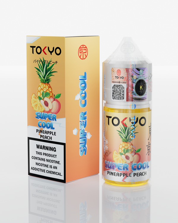 Tokyo Supercool Pineapple Peach Salt Nic 30ml Pakistan