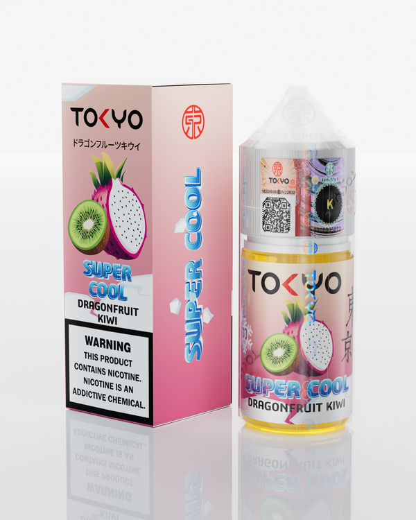 Tokyo Supercool Dragonfruit Kiwi Salt Nic 30ml Pakistan