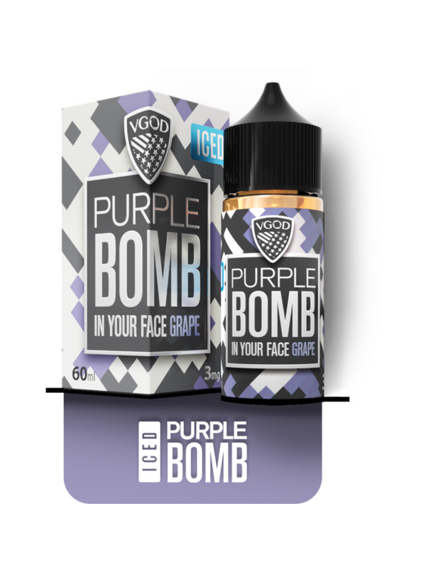 VGOD Purple Bomb Grape Iced Freebase 60ml Pakistan