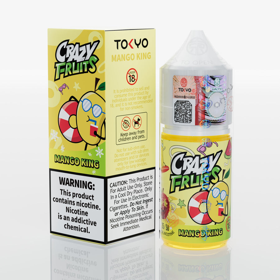 Tokyo Crazy Fruits Mango King Salt Nic 30ml Pakistan