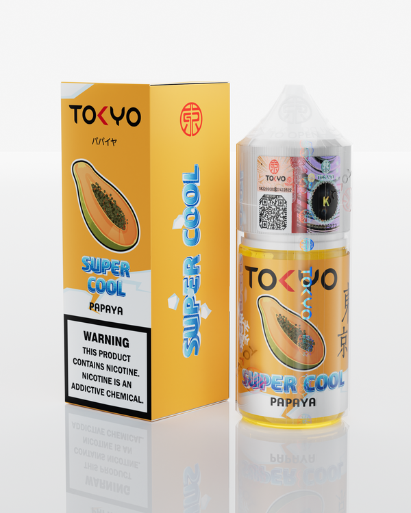 Tokyo Supercool Papaya Ice Salt Nic 30ml Pakistan