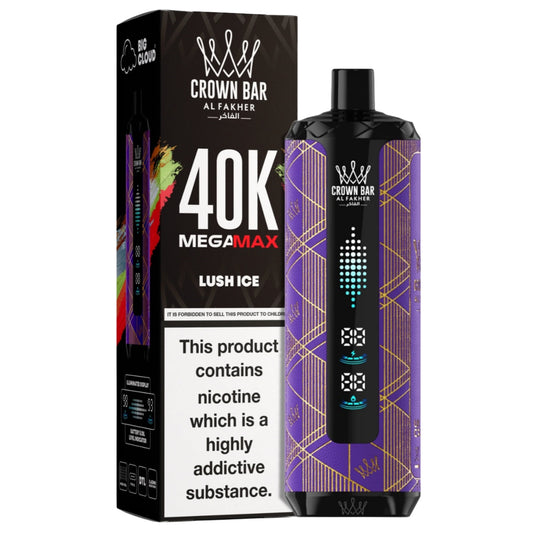 Al Fakher Crown Bar Mega Max 40K Puffs Disposable Vape