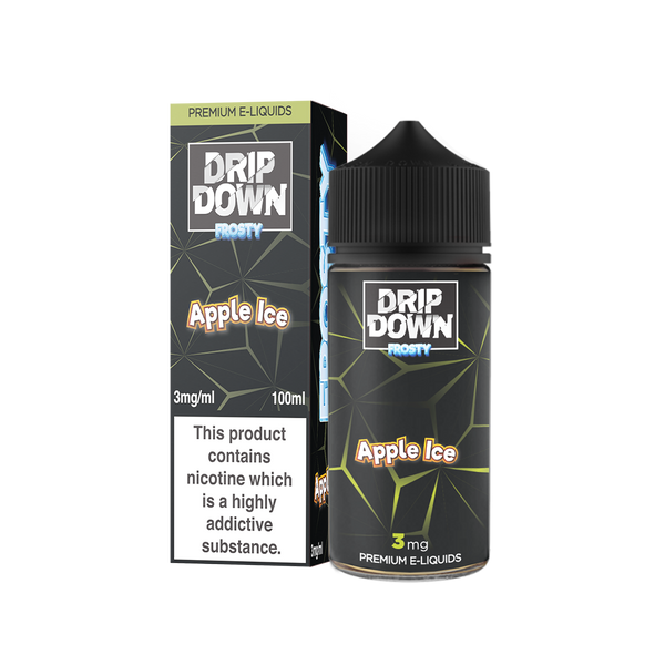 Dripdown Frosty Apple Ice 100ml Freebase Pakistan