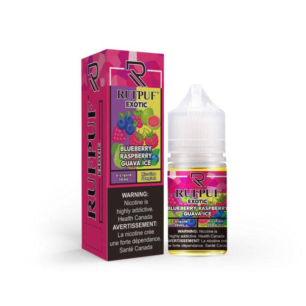 RUFPUF EXOTIC BLUEBERRY RASPBERRY GUAVA ICE 30ML