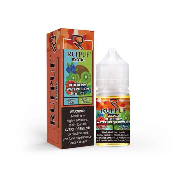 RUFPUF EXOTIC BLUEBERRY WATERMELON KIWI ICE 30ML