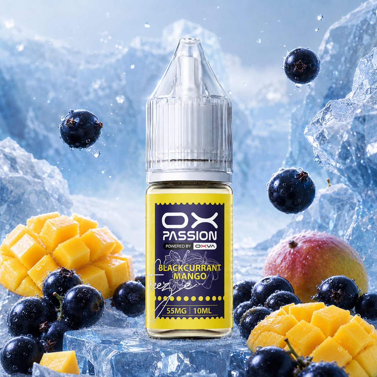 OX Passion Freeze by OXVA – Nicotine Salt E-Liquid 55MG (10ML)