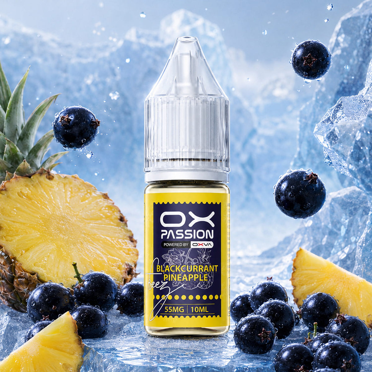 OX Passion Freeze by OXVA – Nicotine Salt E-Liquid 55MG (10ML)