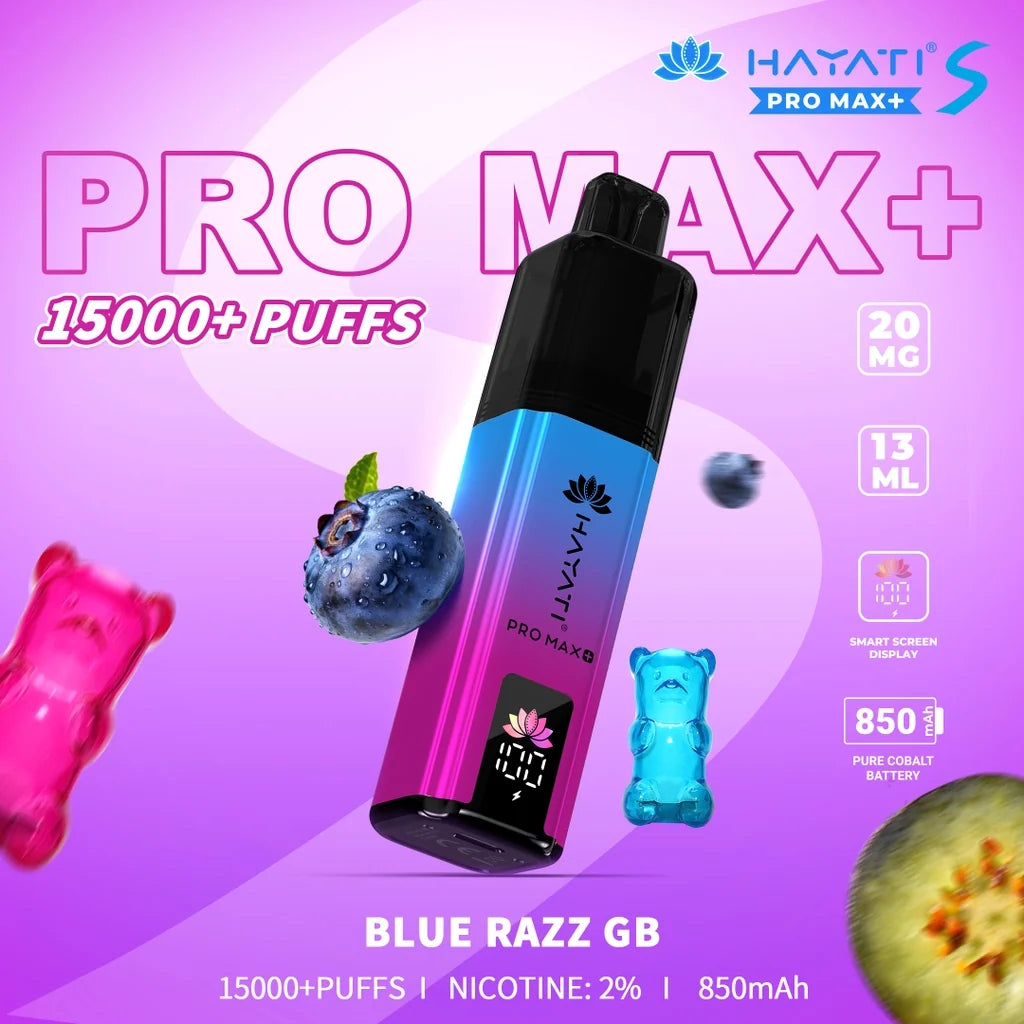 HAYATI Pro Max+ 15000 Puffs Disposable Vape