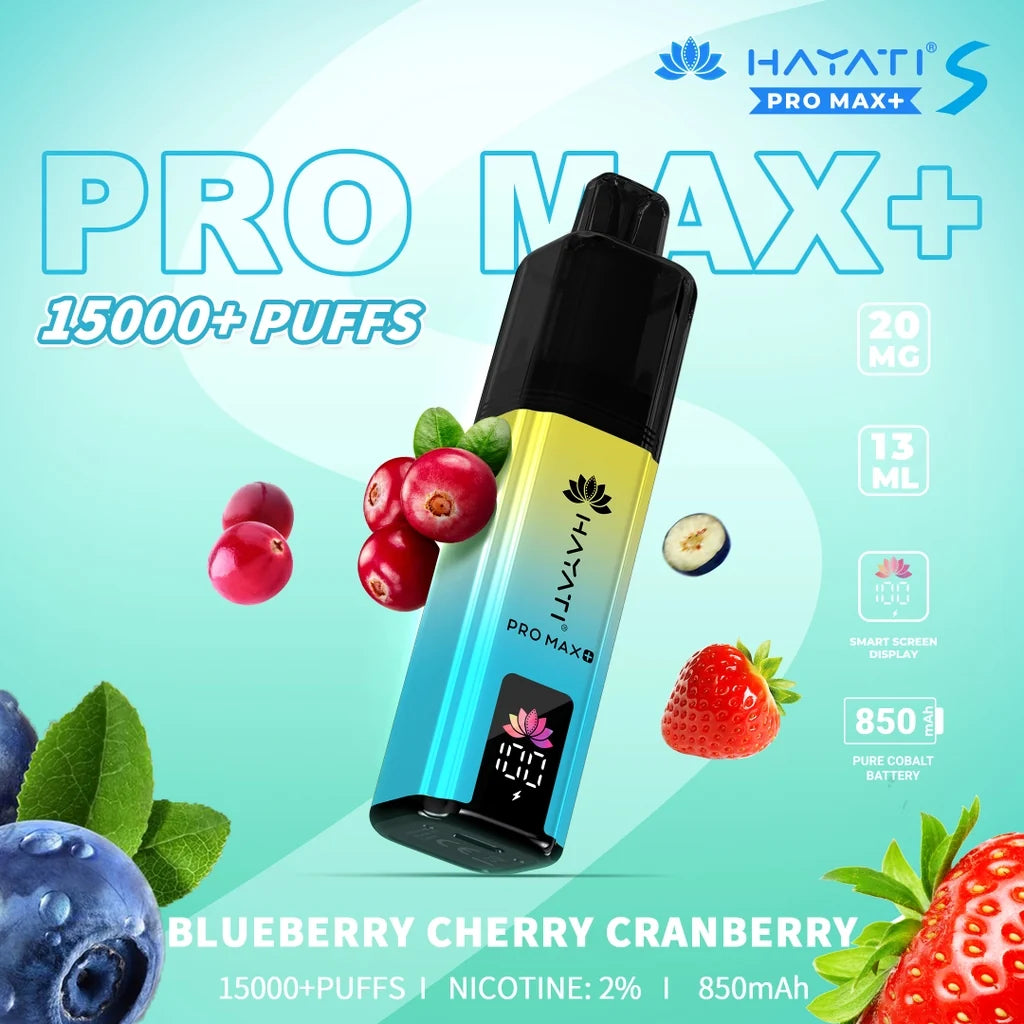 HAYATI Pro Max+ 15000 Puffs Disposable Vape