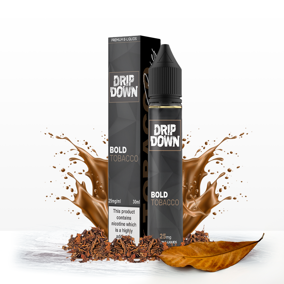 Dripdown Bold Tobacco 30ml E-Liquid Pakistan