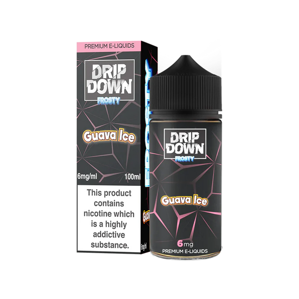 Dripdown Frosty Guava Ice 100ml Freebase Pakistan