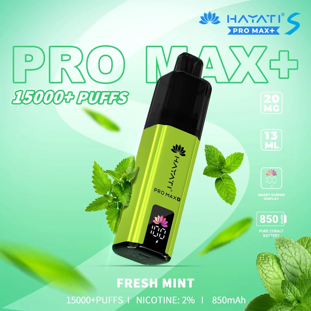 HAYATI Pro Max+ 15000 Puffs Disposable Vape