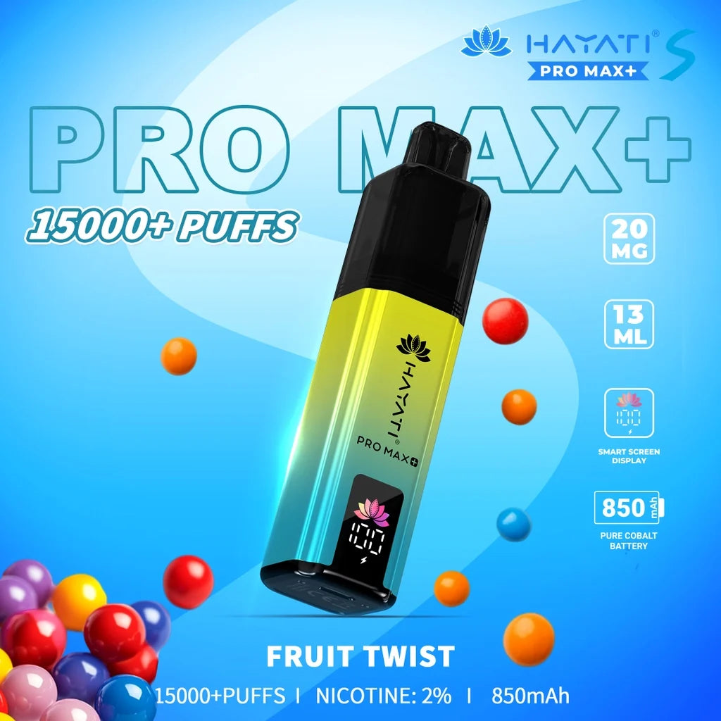 HAYATI Pro Max+ 15000 Puffs Disposable Vape