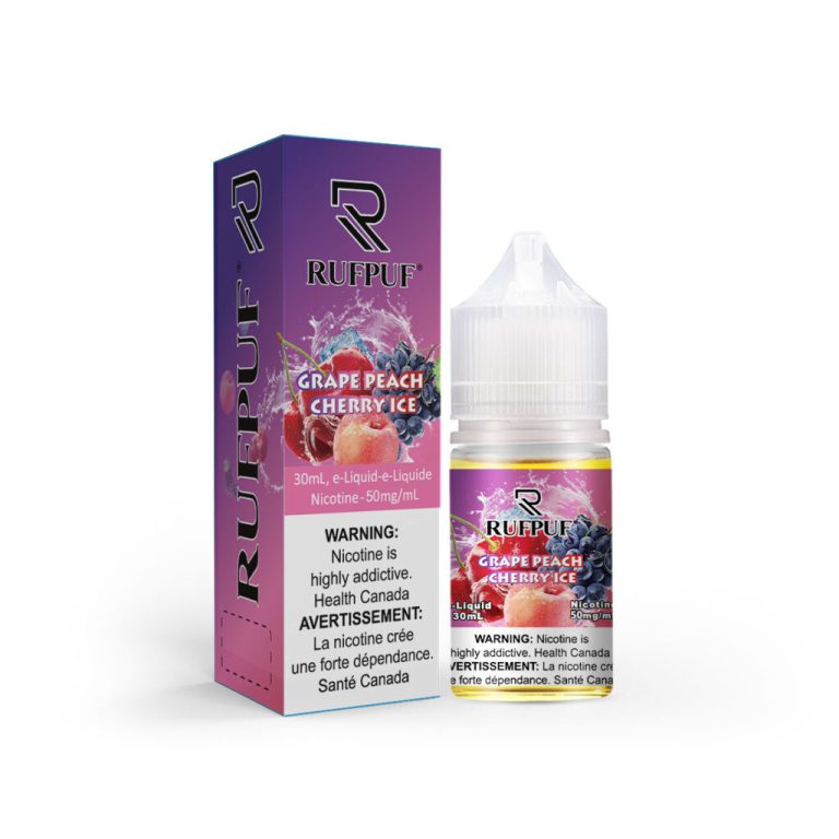 RUFPUF CANADIAN GRAPE PEACH CHERRY ICE 30ML