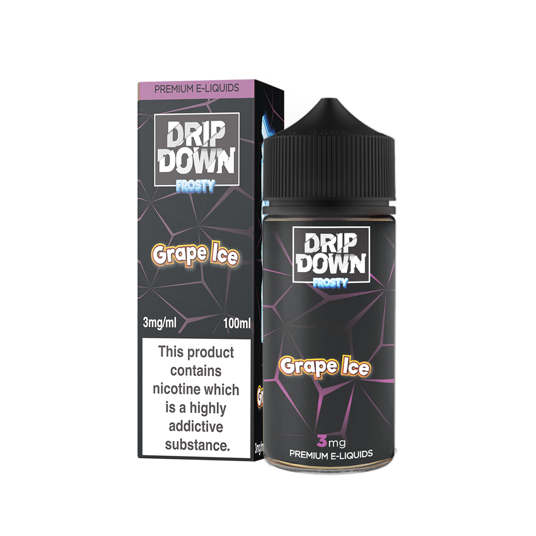 Dripdown Frosty Grape Ice 100ml Freebase Pakistan