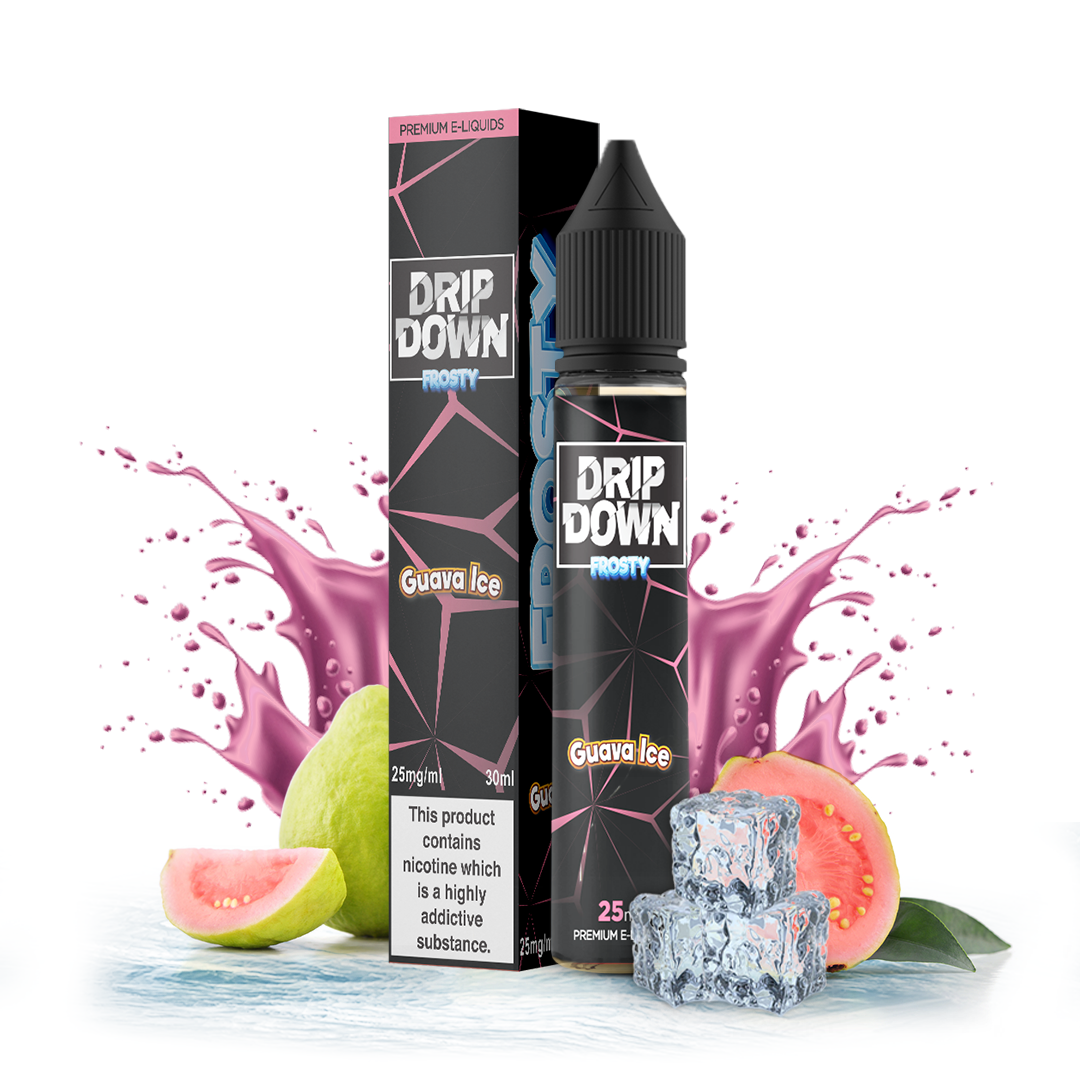 Dripdown Frosty Guava Ice 30ml E-Liquid Pakistan