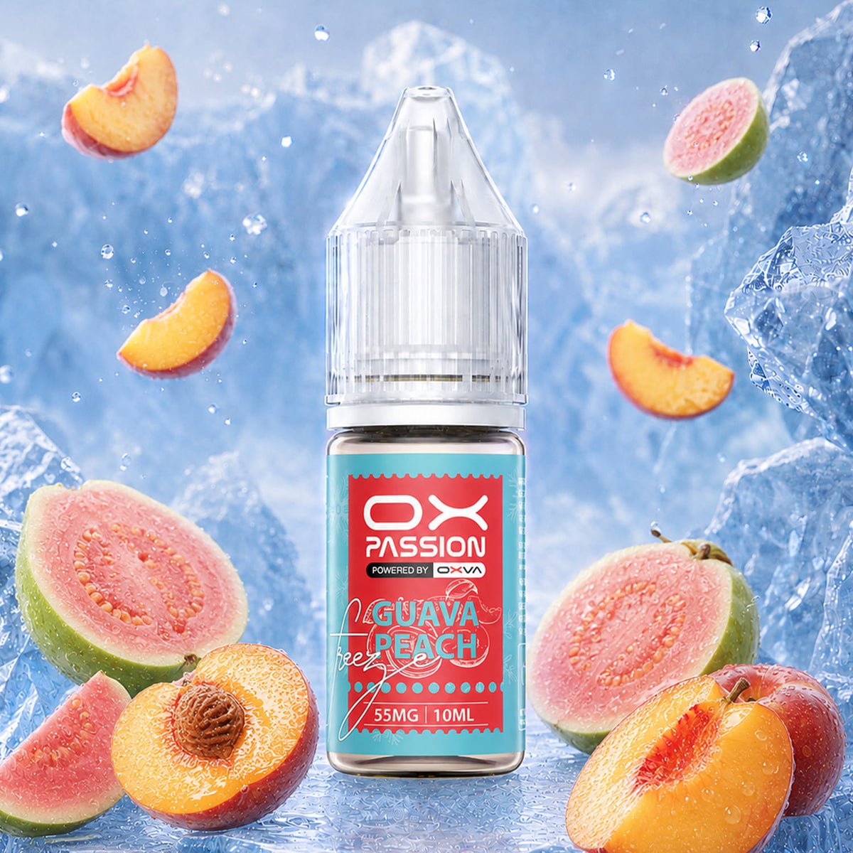 OX Passion Freeze by OXVA – Nicotine Salt E-Liquid 55MG (10ML)
