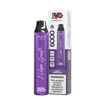 IVG DISPOSABLE 6000 PUFFS  20/50MG