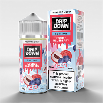 DRIPDOWN EDITION LYCHEE BLUEBERRY ICE 100ML