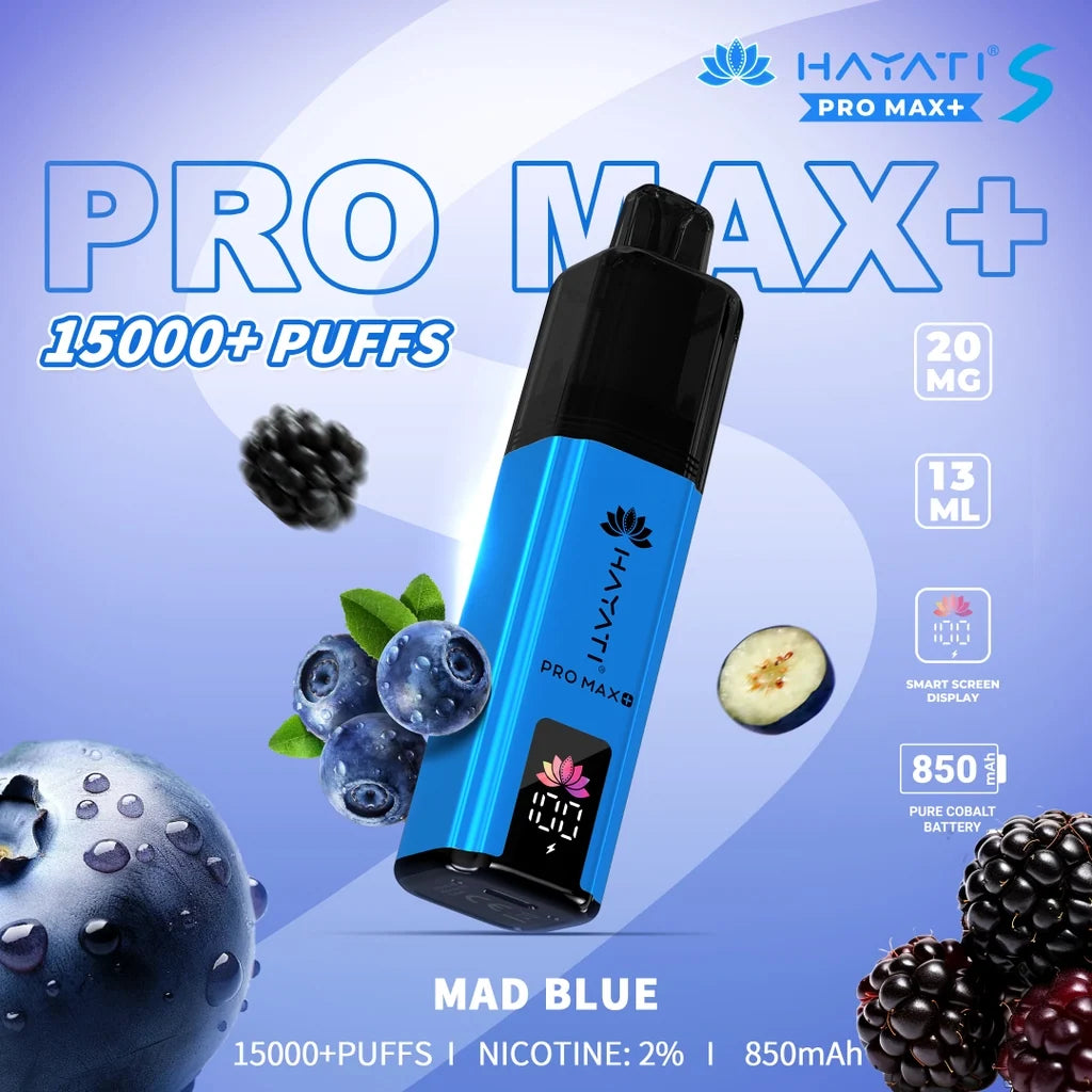 HAYATI Pro Max+ 15000 Puffs Disposable Vape
