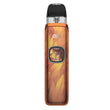 Vape device with a digital display on a white background