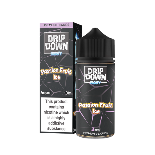Dripdown Frosty Passion Fruit Ice 100ml Freebase Pakistan