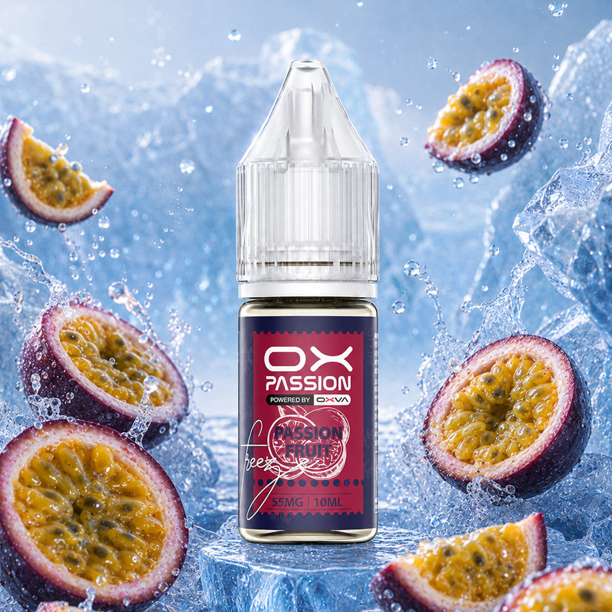 OX Passion Freeze by OXVA – Nicotine Salt E-Liquid 55MG (10ML)