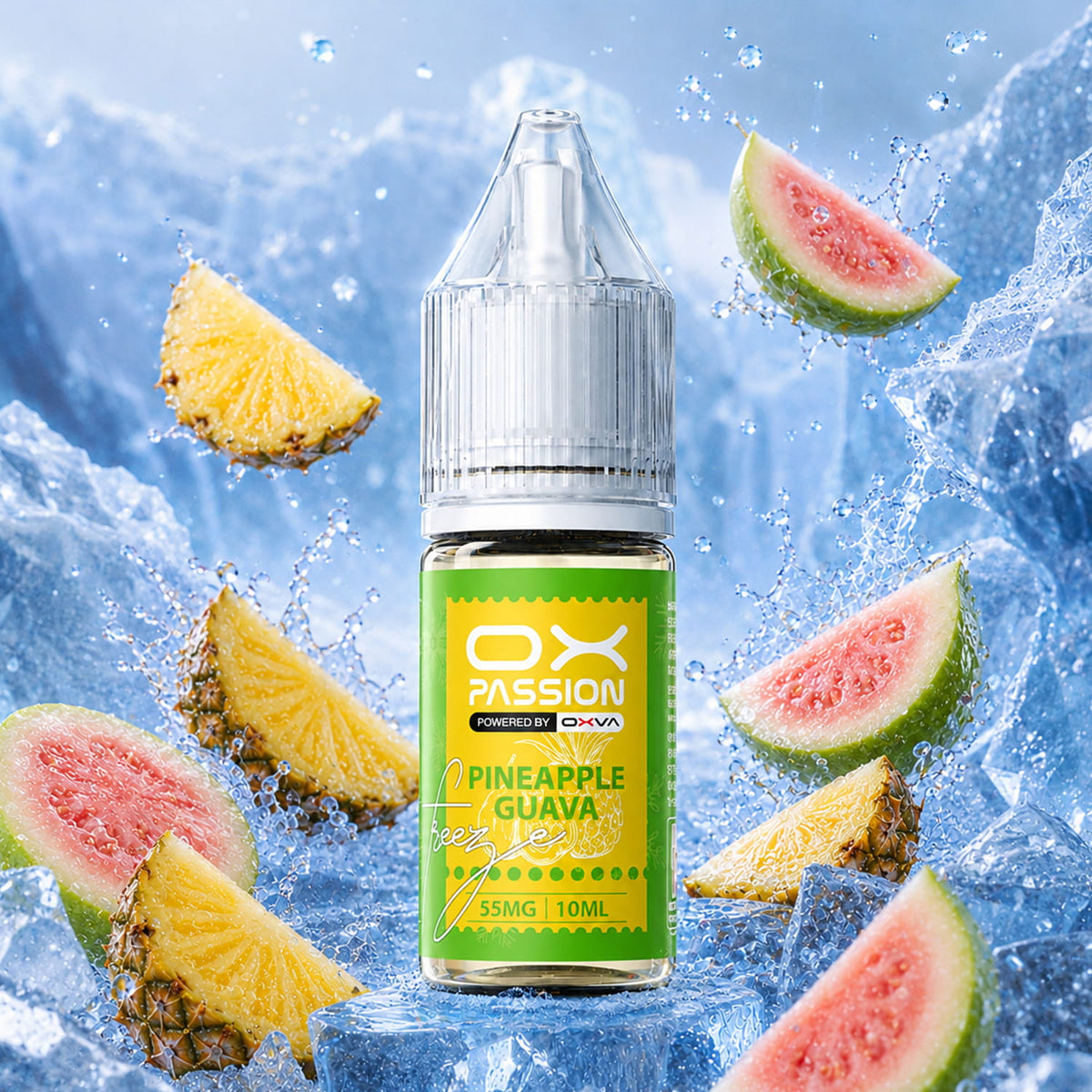 OX Passion Freeze by OXVA – Nicotine Salt E-Liquid 55MG (10ML)